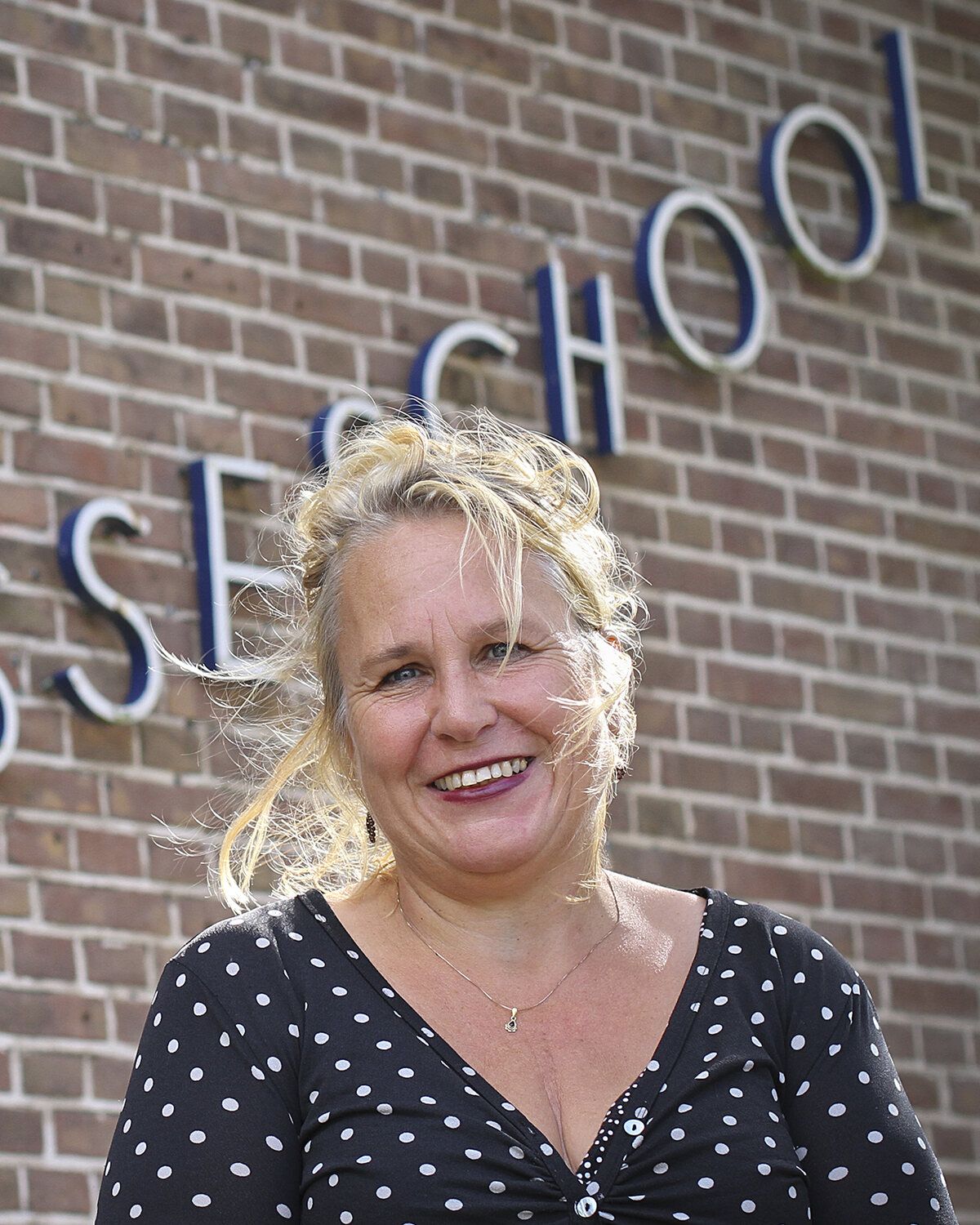 Portret van Rianne Malschaert, Nationaal Park Duinen van Texel