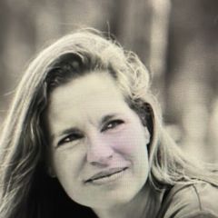 Portret van Manon Bakker (zwart-wit)